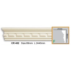 Декоративный молдинг из полиуретана CR 402 (2.44м)*